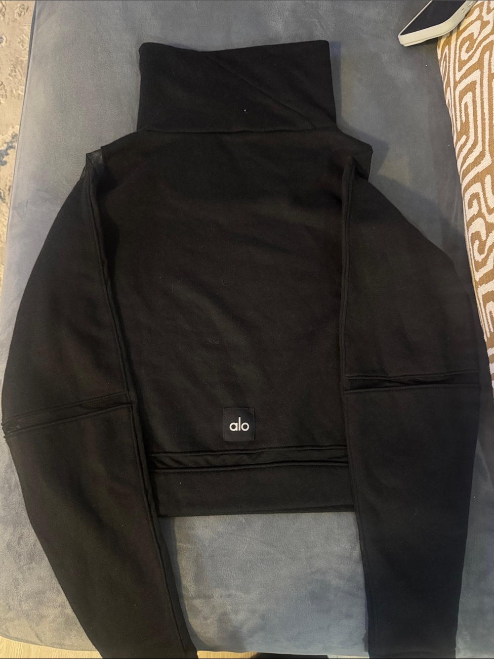 ALO Yoga Black Teddy Jacket